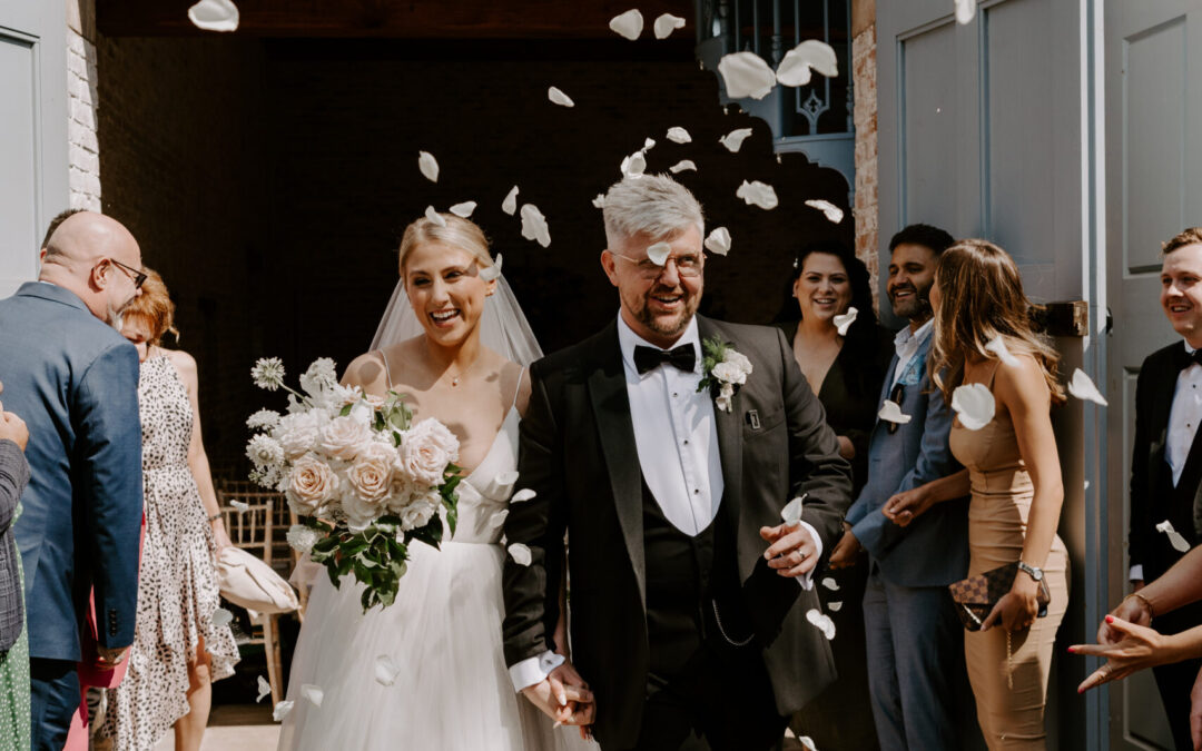 A modern, chic wedding at Dorfold Hall