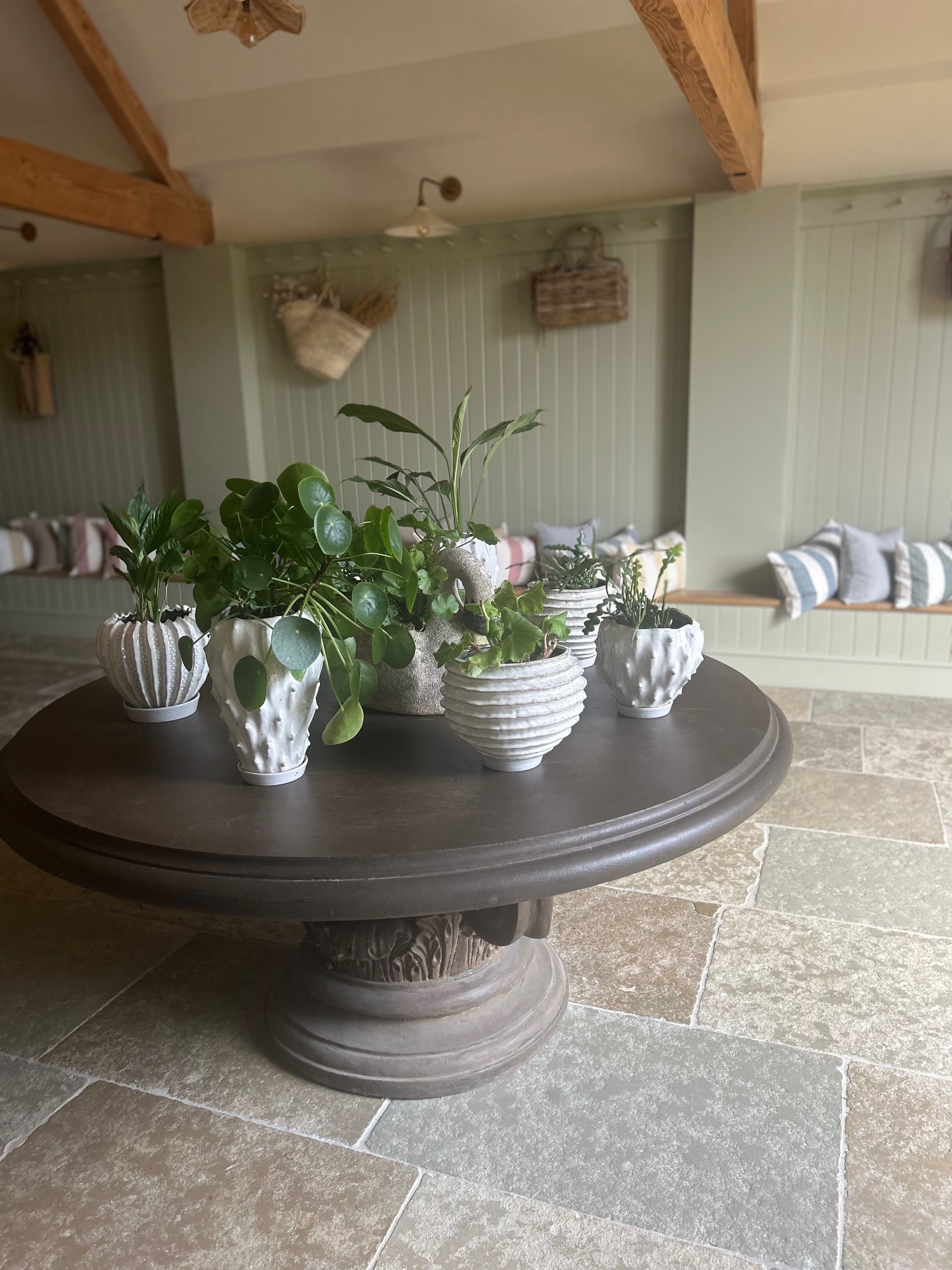 A colour image of the entrance of Combe End Wedding Venue in the Cotswolds UK.